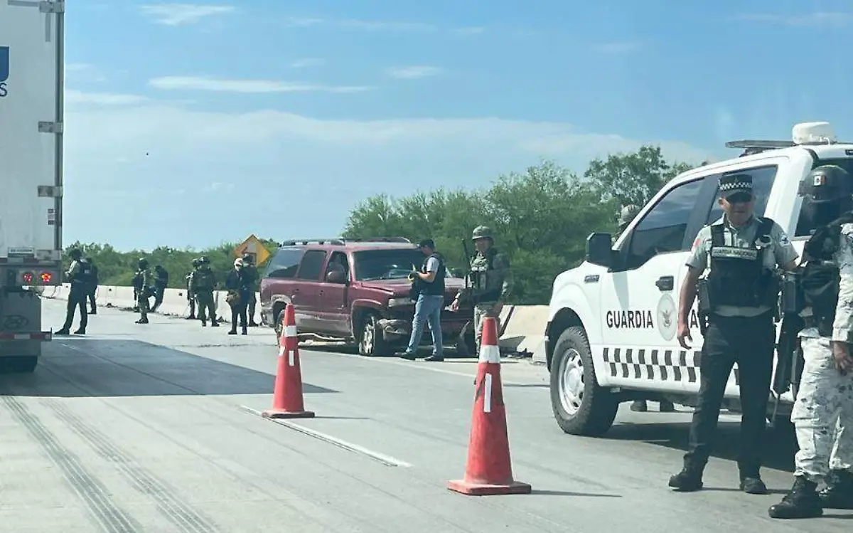 Familia resulta herida en Nuevo Laredo Luis Valtierra (1)